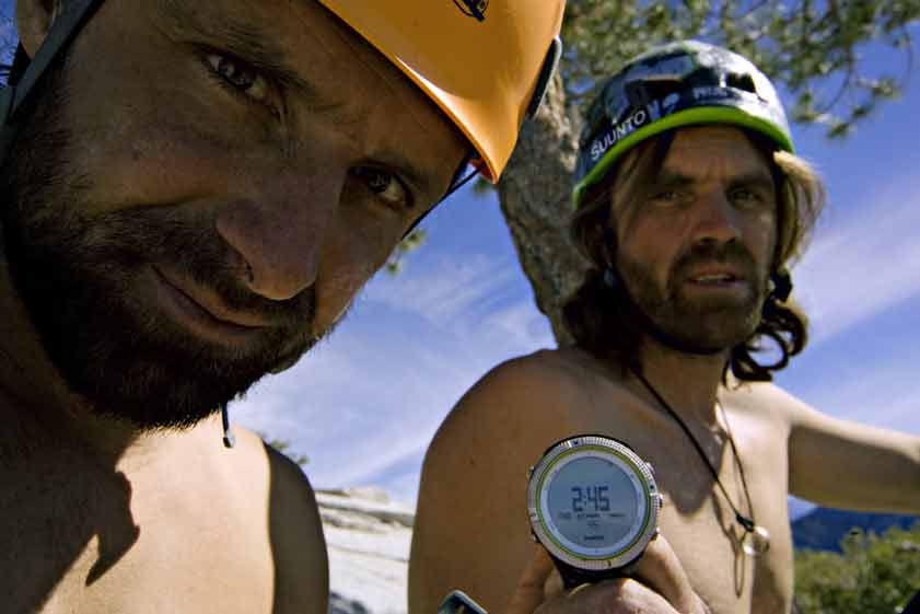 hubers at top! 2:45:45